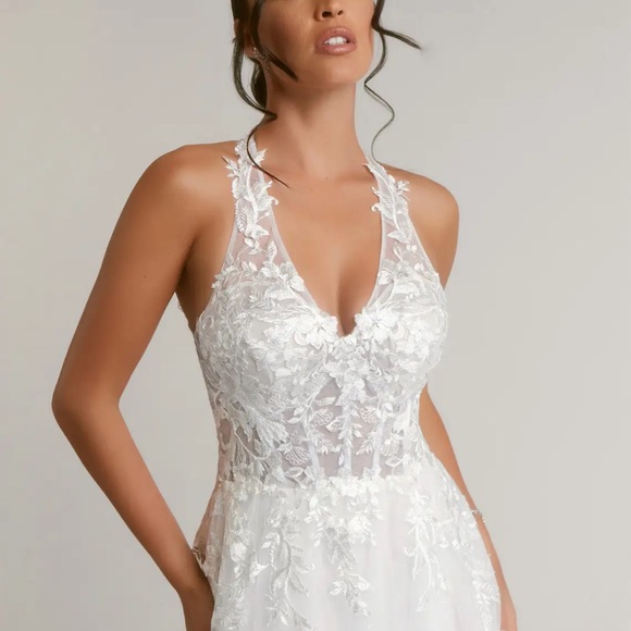 Azazie Dysis Wedding Dress - Sparkling Bridal Gown - Picture 4 of 13